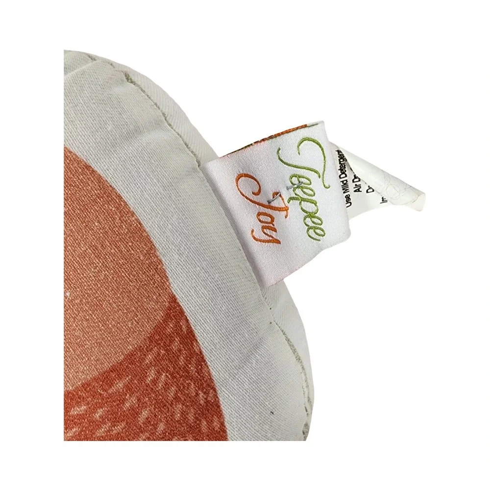 Tepee Joy Fox Plush‎ Pillow Stuffed Animal Cute Woodland Decor Accent